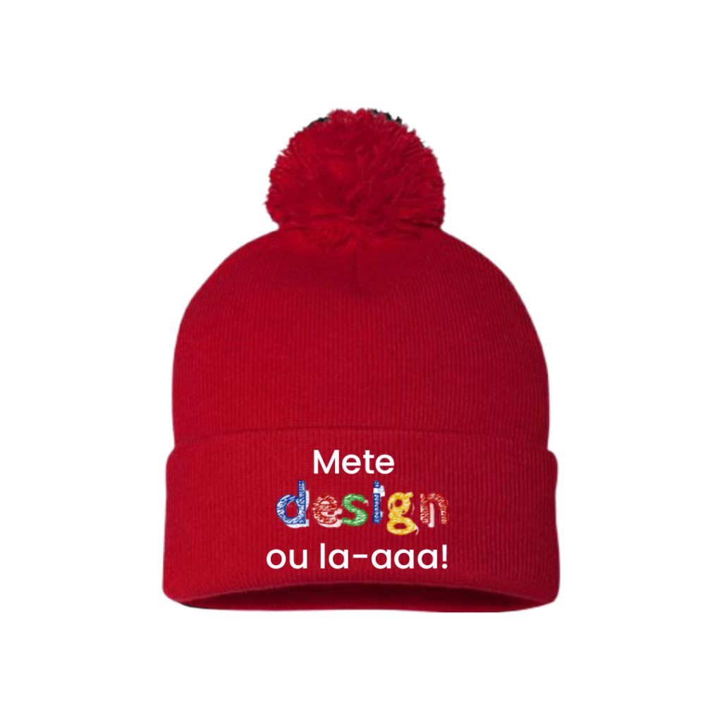 Unisex Red Beanie