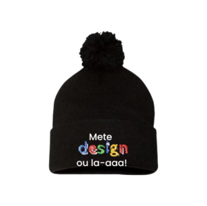 Unisex Black Beanie